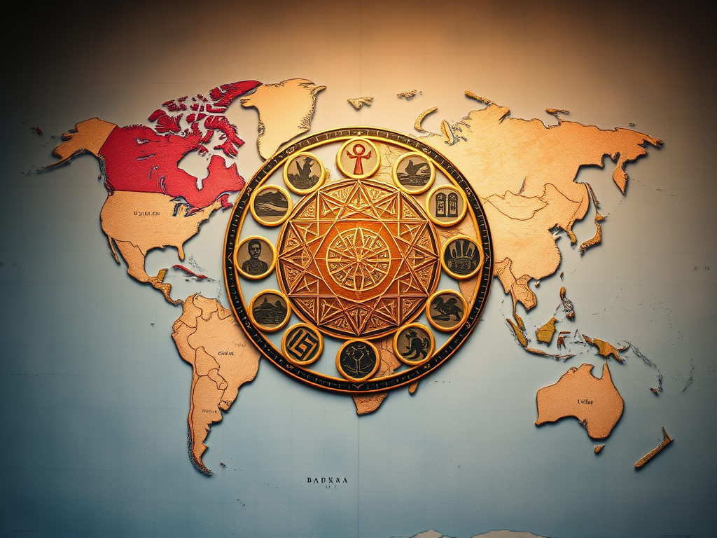 Global Future Predictions Through Baekhwa I-Ching