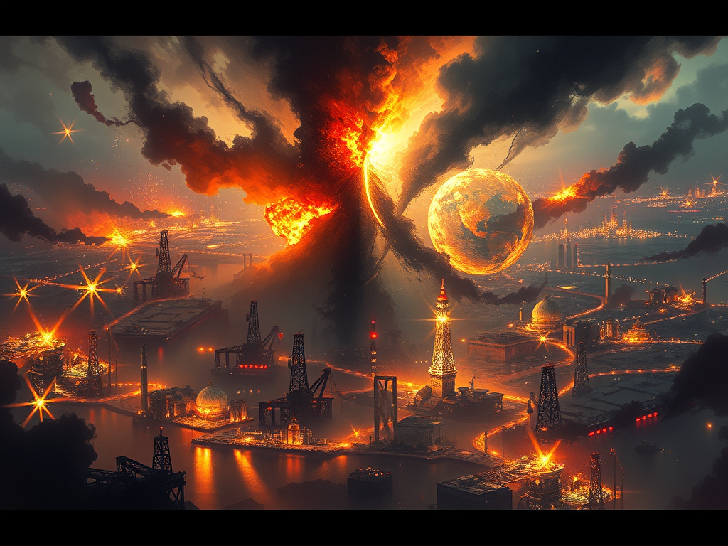 Global Future Predictions Through Baekhwa I-Ching