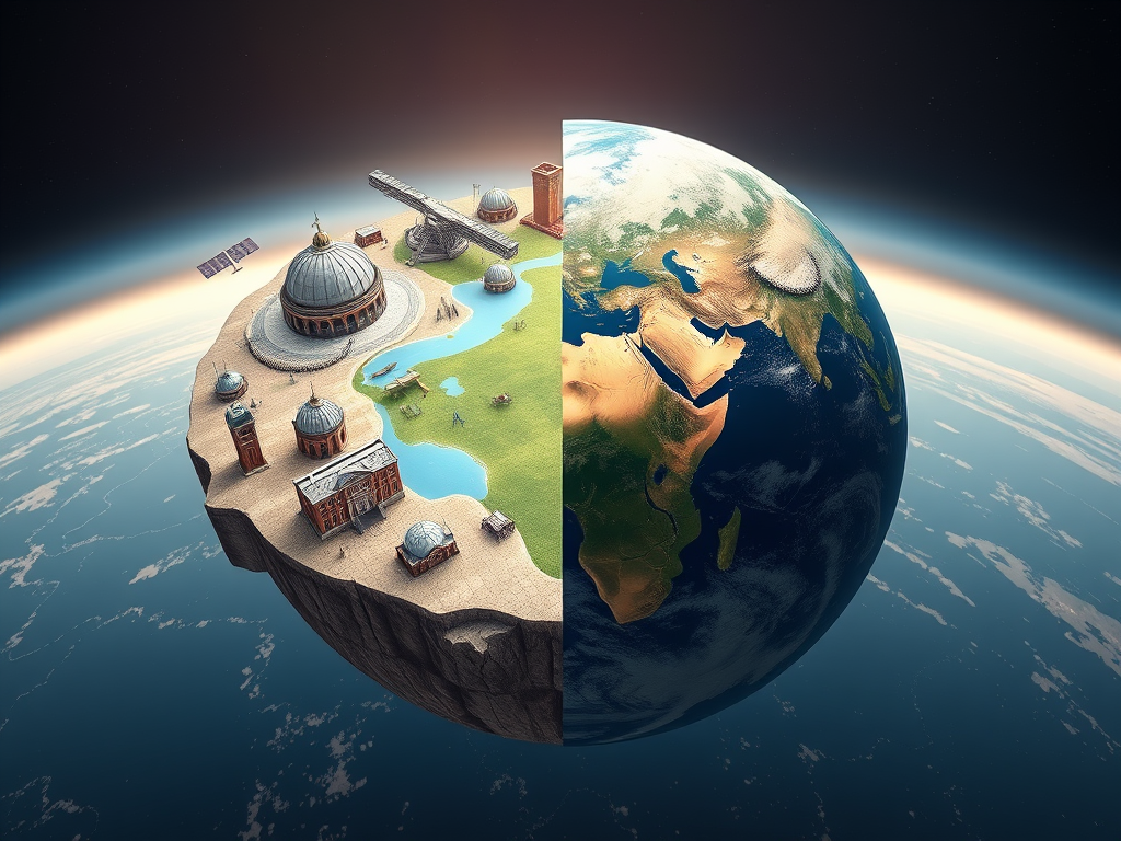 地球は本当に平ら？フラットアースを考察する