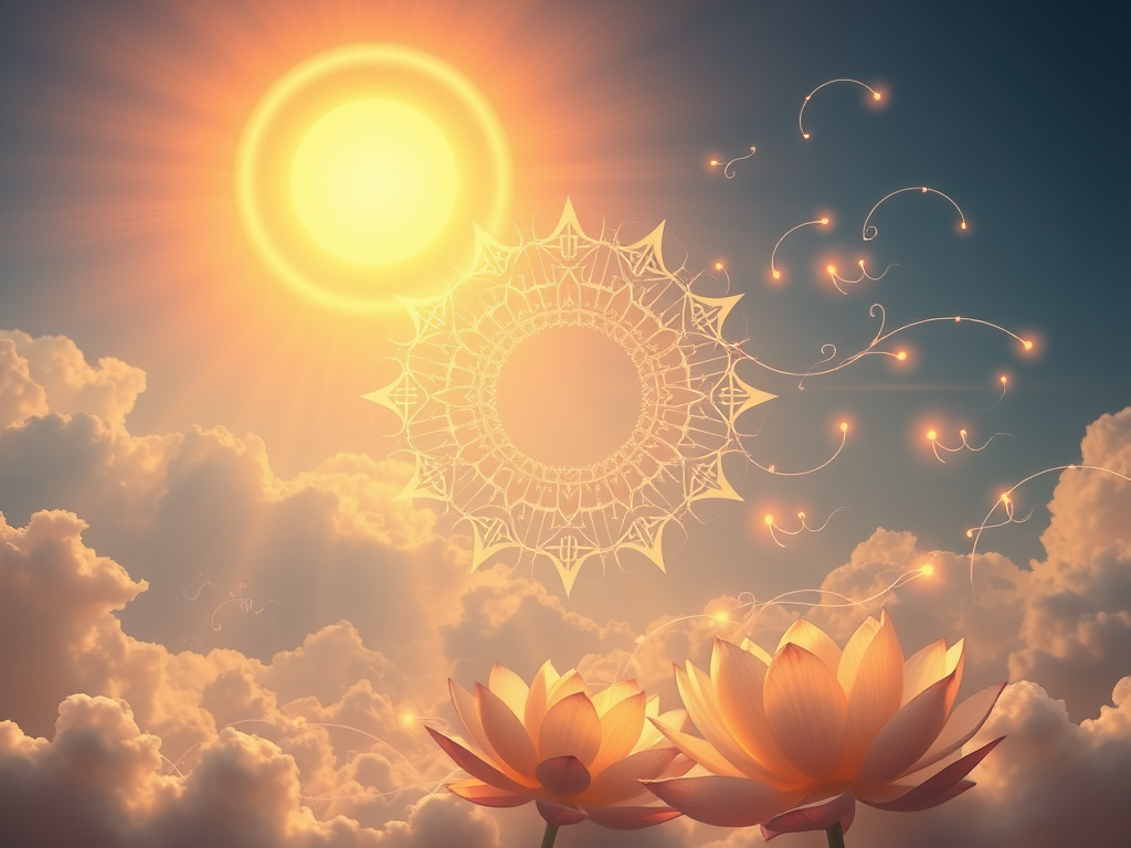 The Mantra of Light through the Lens of Meihua Xin-Yi