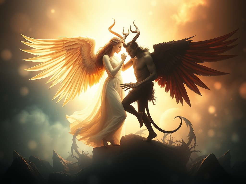 Are Angels and Demons Born from the Same Source?