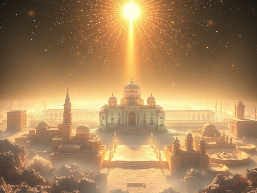 The New Jerusalem as a Luminous Field of Collective Consciousness